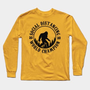 Social Distancing Champion Long Sleeve T-Shirt